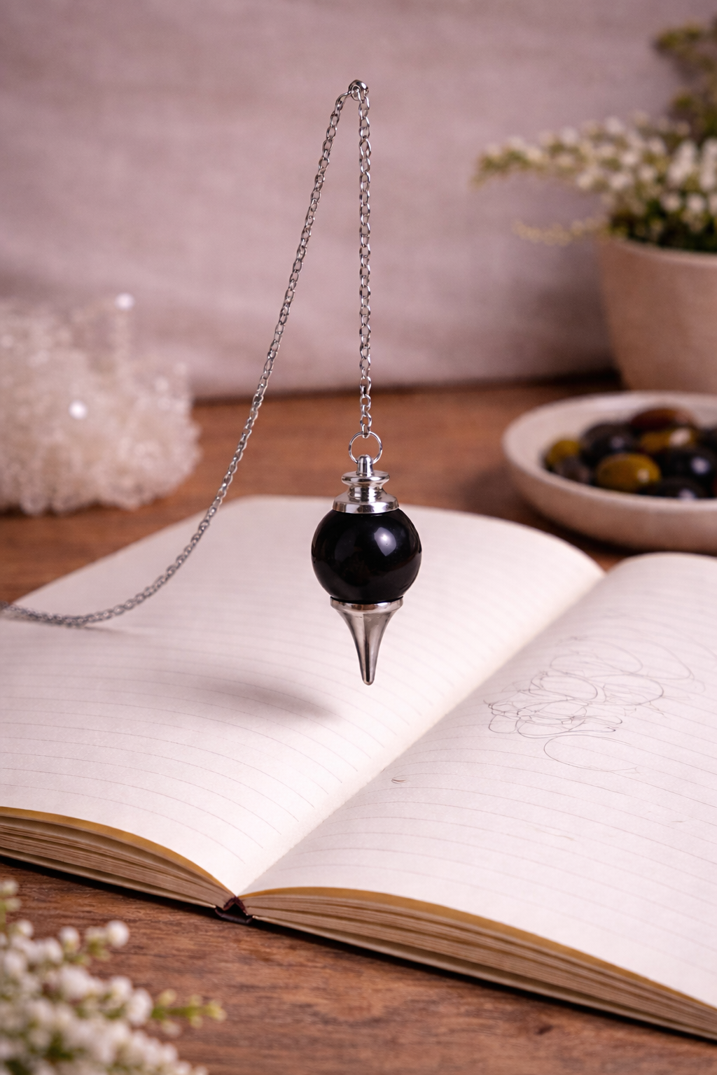 Pendule Obsidienne – Image 3