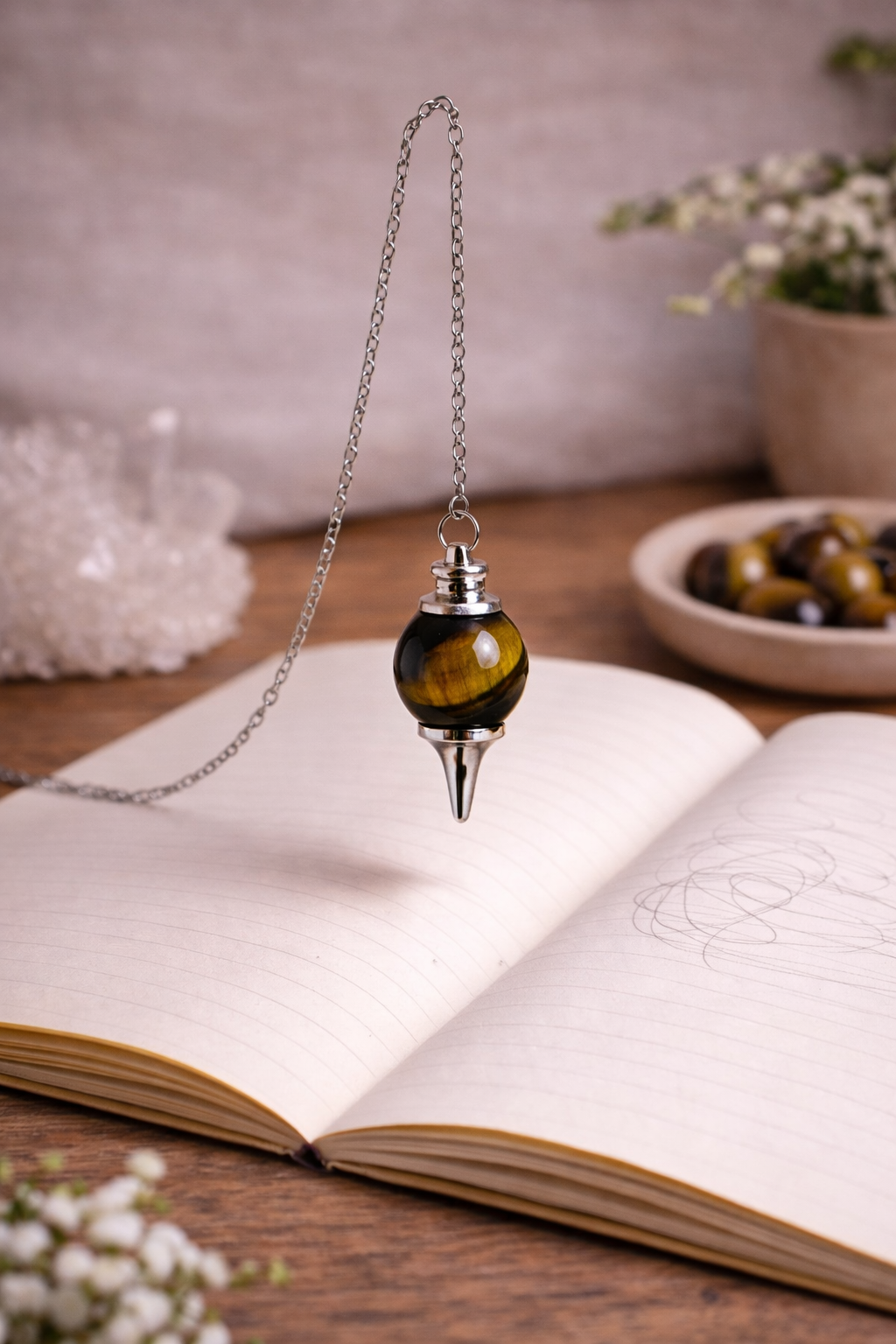 Pendule Oeil de tigre – Image 3