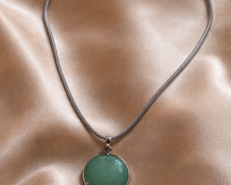 Collier Aventurine Verte - Pierre d'harmonie