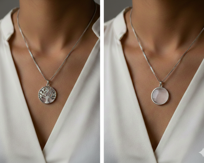 Collier Cristal de Roche