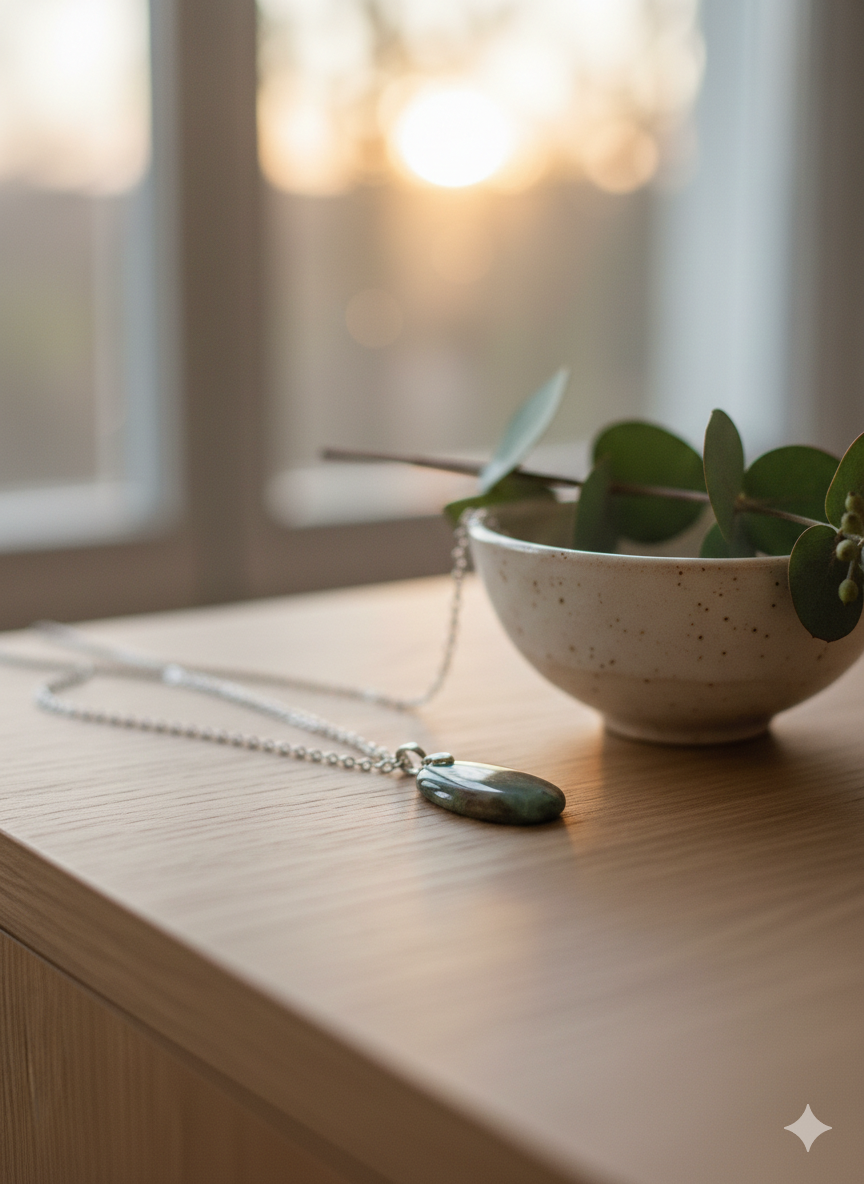 Collier Serpentine de Protection – Équilibre et Sérénité – Image 3