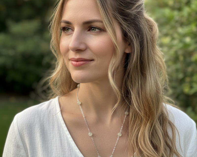 Collier pendule Aventurine