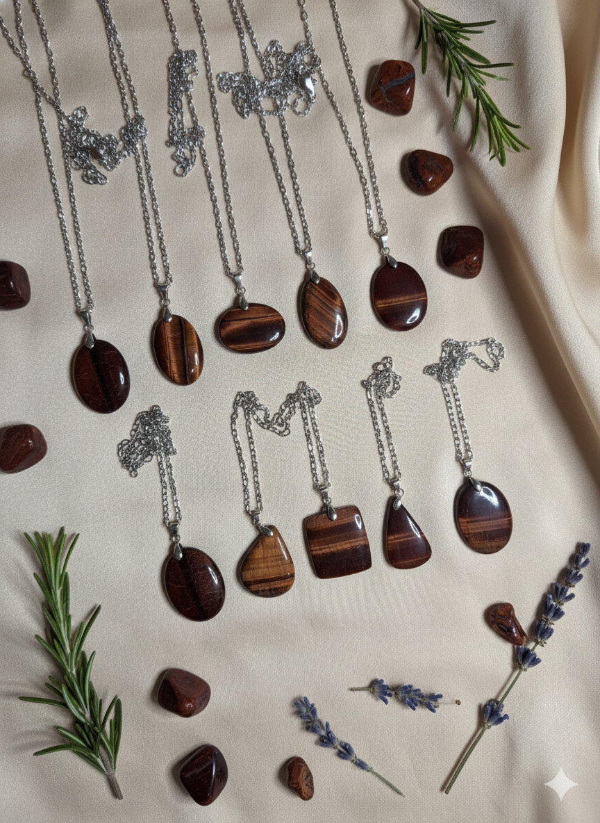 Collier "Œil de Taureau" – Force, Protection et Ancrage – Image 2