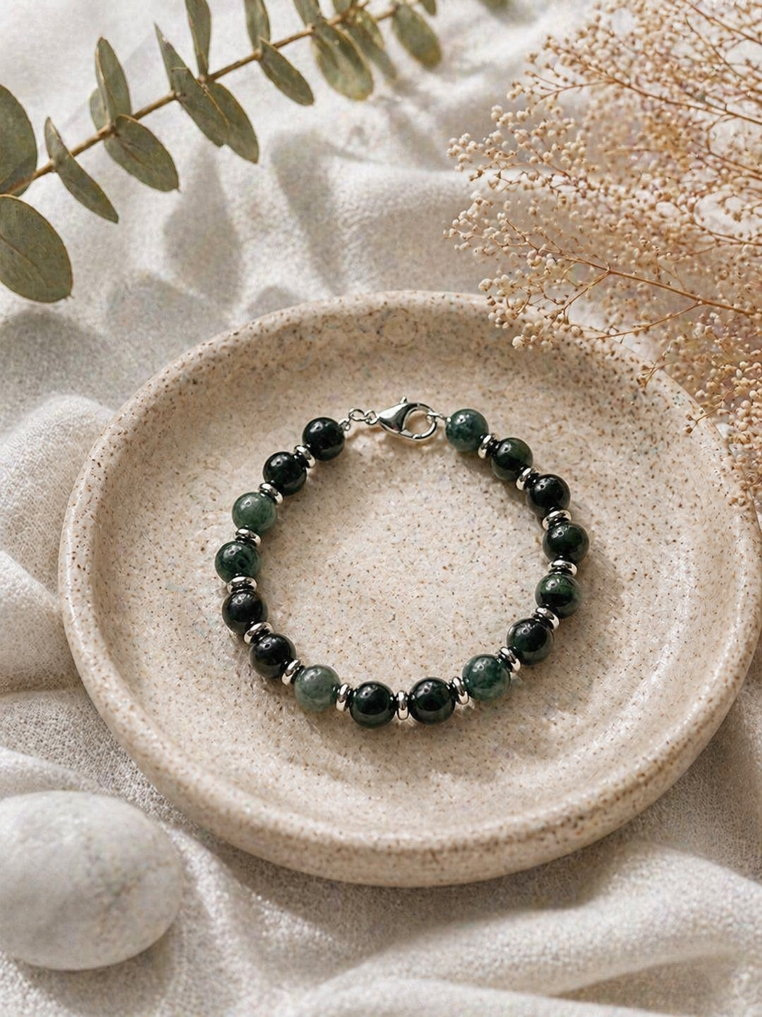Bracelet Jaspe Kambaba : Ancrage, Protection et Paix Intérieure – Image 2