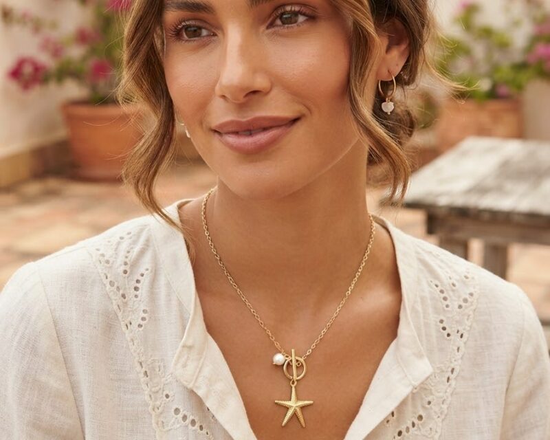 Collier étoile de mer, symbole de renouveau et de légèreté. Bijou délicat inspiré de l'océan, idéal en cadeau. Livraison rapide.